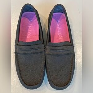 ROTHY’S THE LOAFER | Black Sustainable Slip-On Flats | Size 9